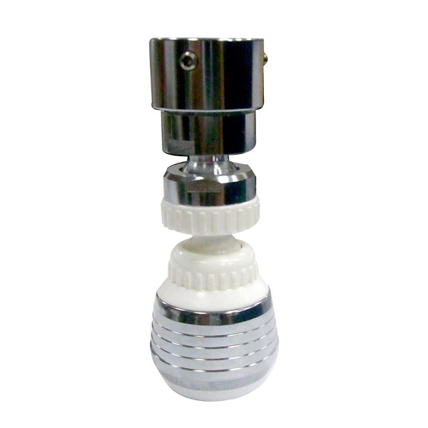 無牙二段式出水省水器